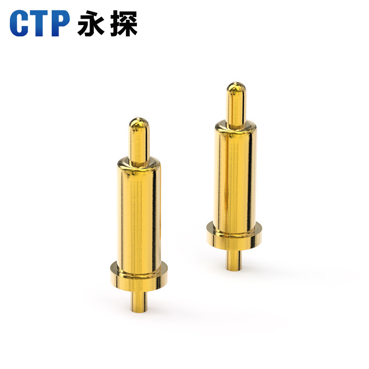 工廠(chǎng)定 制藍牙耳機觸點(diǎn)彈簧針?lè )€定大電流頂針探針 pogopin連接器