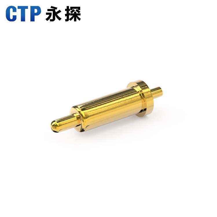 工廠(chǎng)定 制藍牙耳機觸點(diǎn)彈簧針?lè )€定大電流頂針探針 pogopin連接器