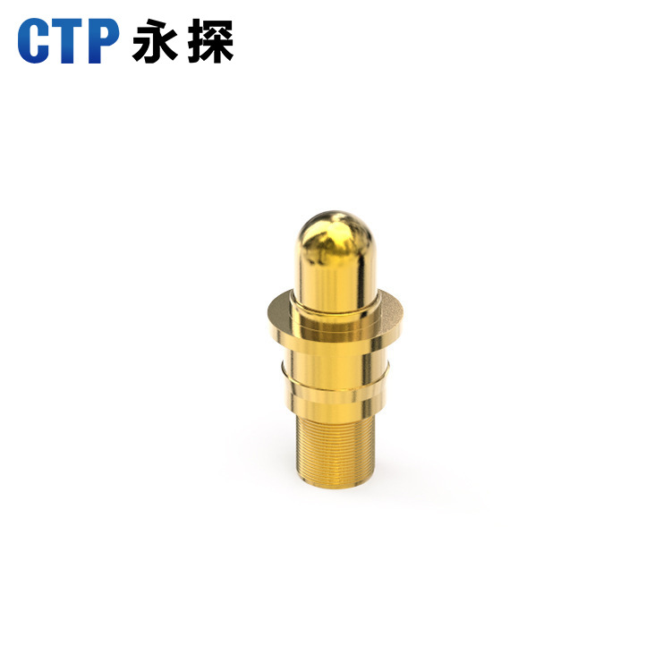TWS對耳藍牙耳機pogo pin頂針雙頭彈簧針大電流 電池插針彈簧頂針